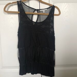 American eagle ruffled tank XS